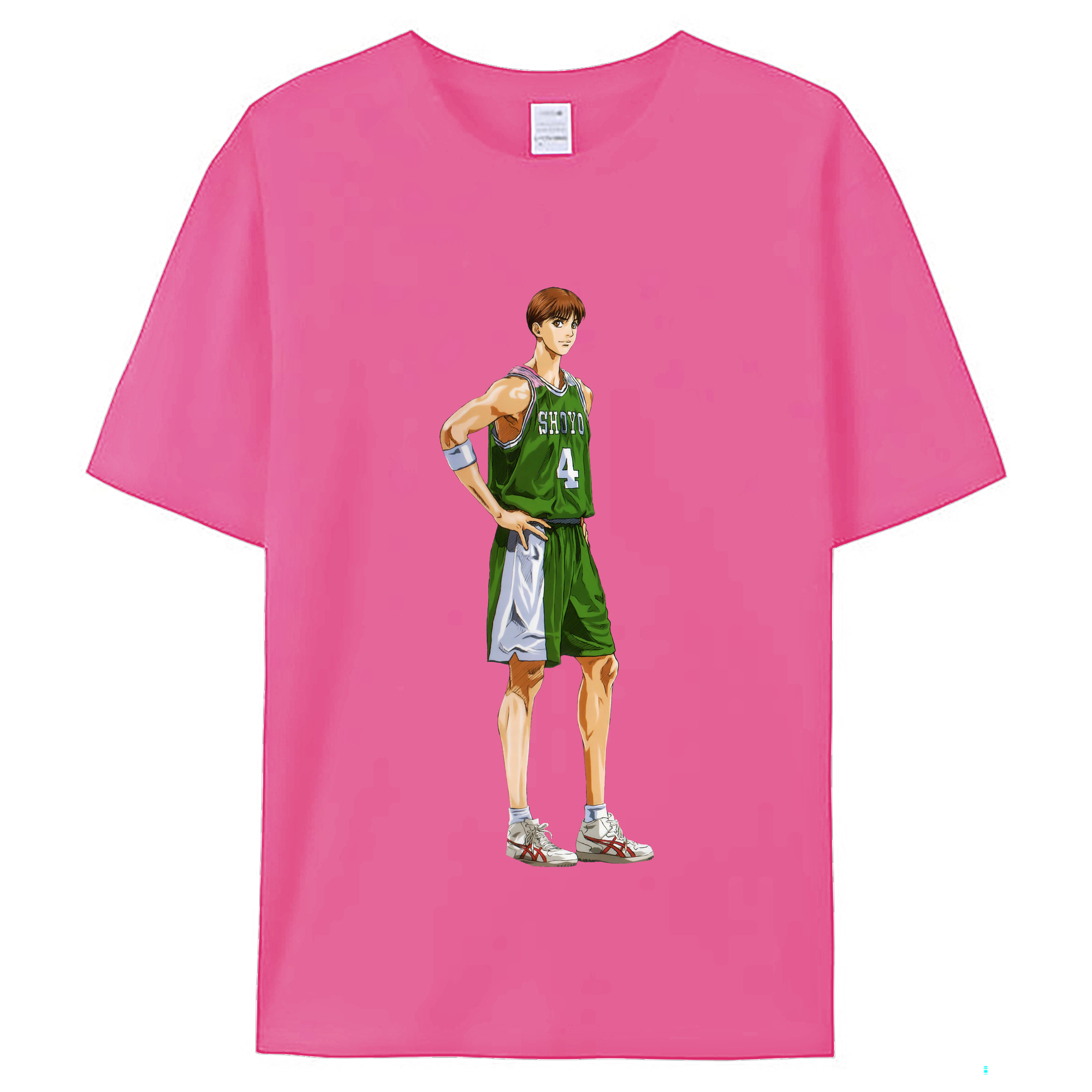 （画像用） SLAM DUNK／スラムダンク レディースカジュアルプリントTシャツ（綿100％）